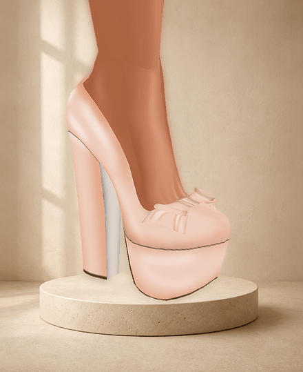 MESH - Bowtie Heels
