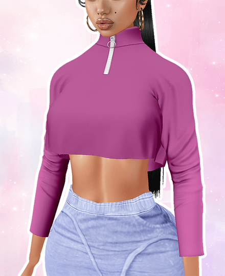 MESH - Pink Sweatshirt