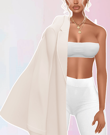 MESH - Off Shoulder Coat