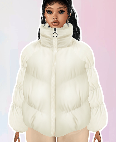 MESH - Poofy Feather Coat