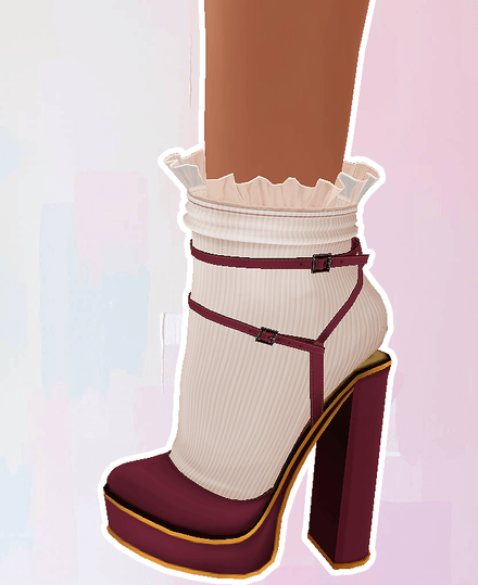MESH - Vintage Heels &amp; Socks