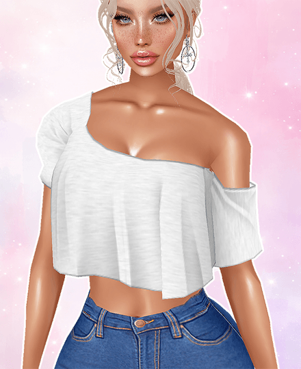 MESH - Off shoulder t-shirt