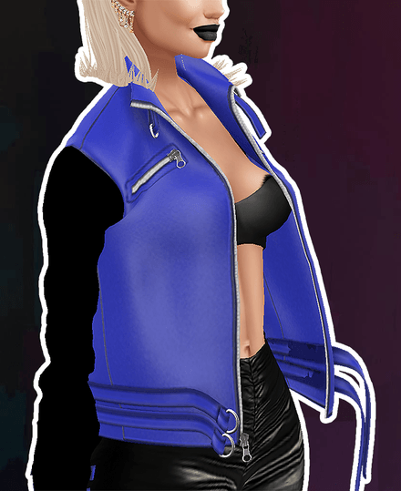 MESH - Blue-Violet Jacket