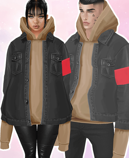 MESH - Oversized Red Label F