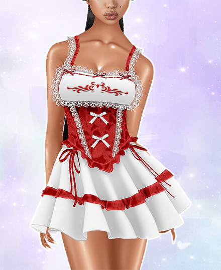 MESH - Traditional Lace Dress 