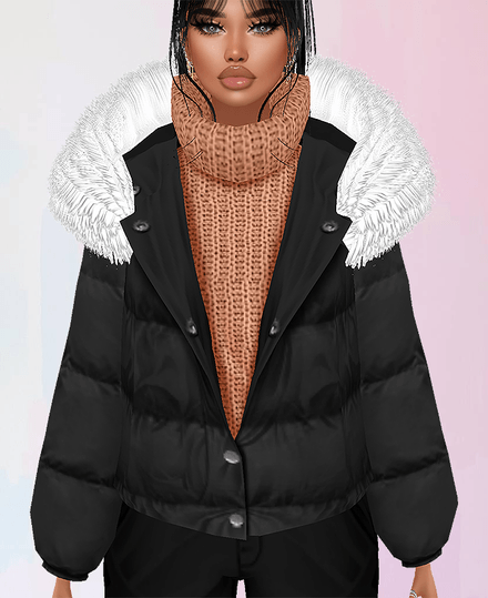 MESH - Winter Coat + Knit