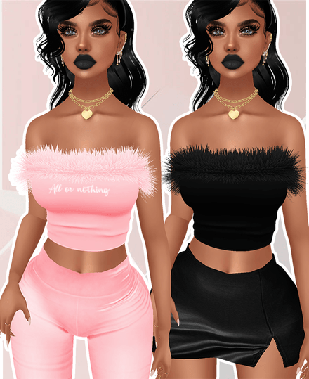 MESH  - Fur Top