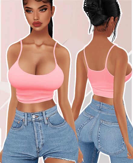 MESH - Pink Cami