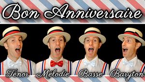 Bon Anniversaire (French Happy Birthday)