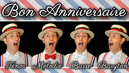 Bon Anniversaire (French Happy Birthday)