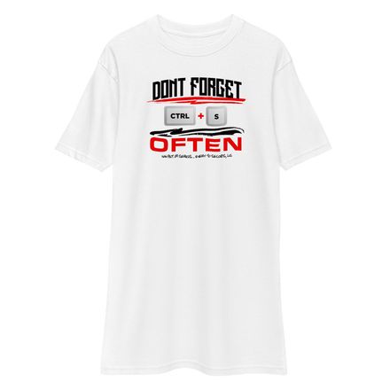 Dont Forget To Save T-Shirt (Light)