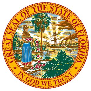 Florida State Seal Iconic Design Files high res Professional design asset SVG PNG PDF