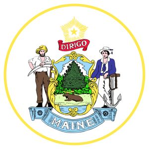 Seal of the State of Maine Iconic Design Files high res Professional design asset SVG PNG PDF