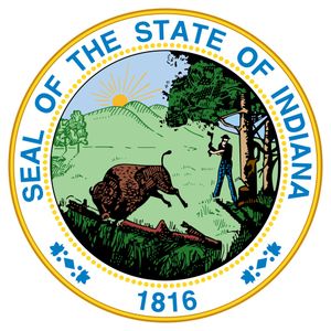 Seal of the State of Indiana Iconic Design Files high res Professional design asset SVG PNG PDF