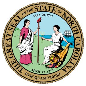State Seal of North Carolina Iconic Design Files high res Professional design asset SVG PNG PDF