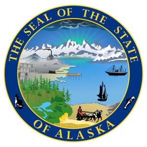 Office State Seal of Alaska Iconic Design Files high res Professional design asset SVG PNG PDF