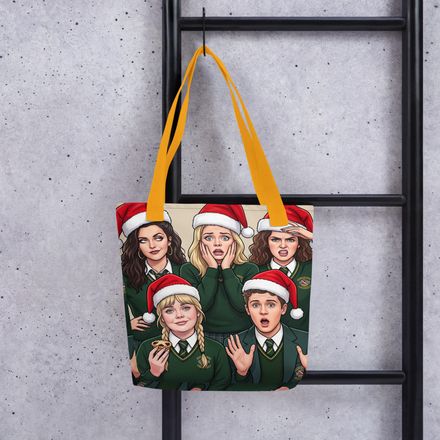 Exclusive Derry Girls All-Over Print Tote Bag - A whataprint Original
