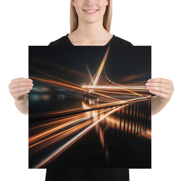 The Peace Bridge: A Fluid Motion Masterpiece