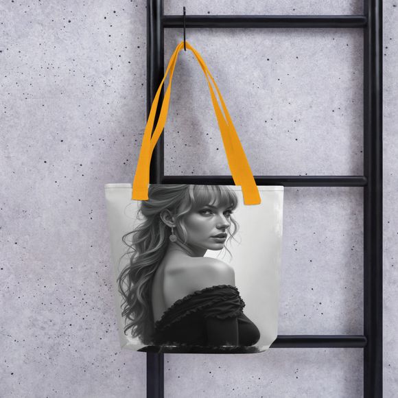 Taylor Swift AI-Art Tote Bag – Derry67 Edition