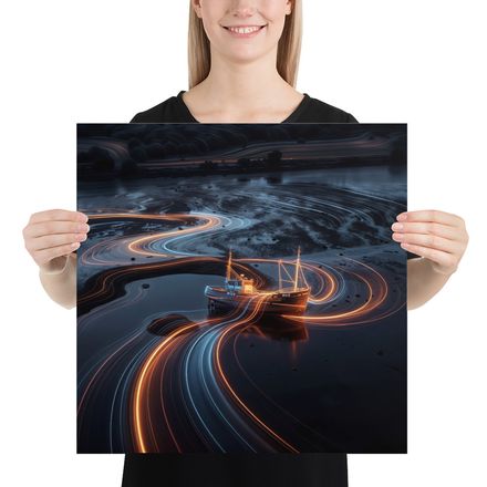 Tides of Data: The Illuminated Foyle Drifter