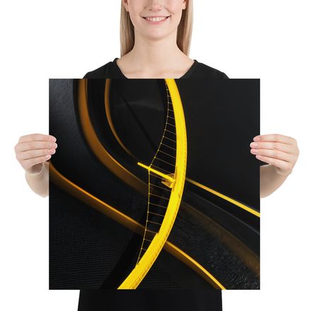 Abstract Derry: The Golden Curve of the Peace Bridge