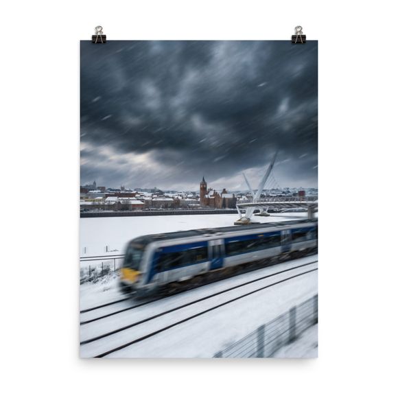 Winter Kinetic over the Foyle