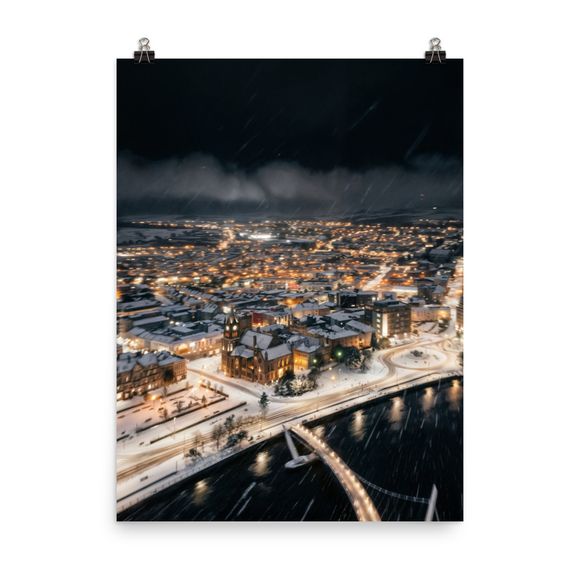 Winter's Glow over Derry