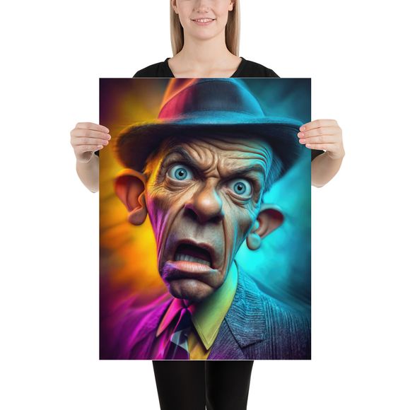 Pop Surrealist Portrait of Frank Sinatra