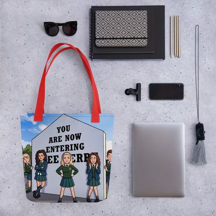 Exclusive Derry Girls Cartoon Illustration