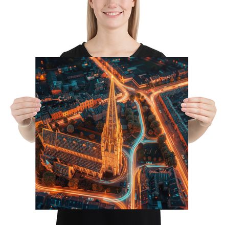 The Digital Pulse of Derry: St. Eugene’s Cathedral Reimagined