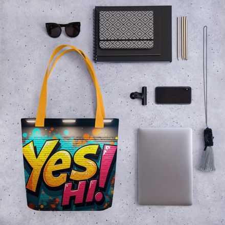 "Yes! Hi!" Derry Slang Graffiti Edition