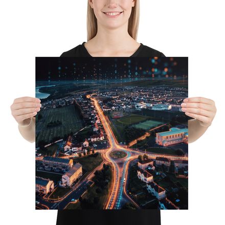 The Creggan Connection: A Golden Data Stream Roundabout in Derry