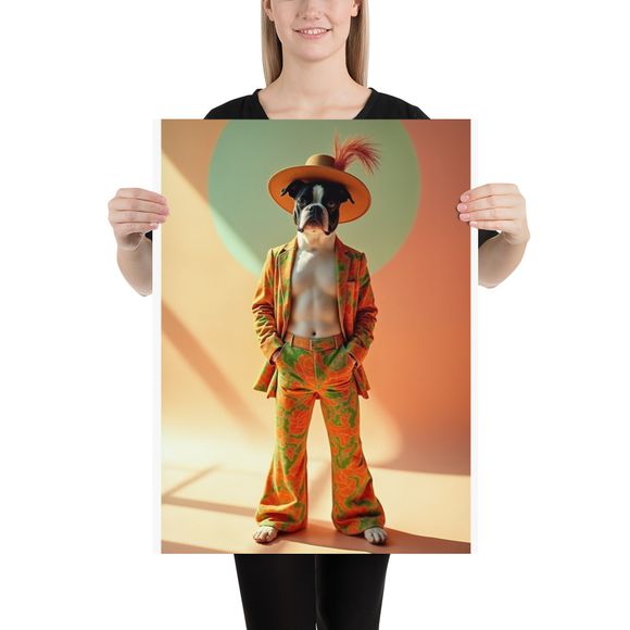 The Funky Boston Terrier