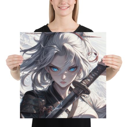 The Azure Blade Warrior