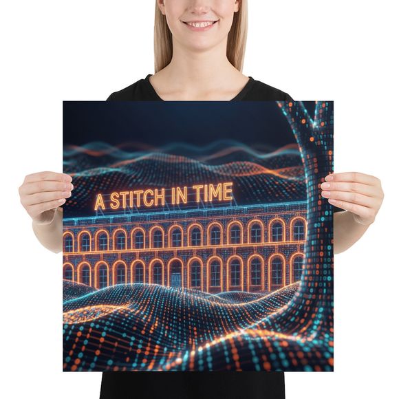 The Binary Loom: Derry’s "Stitch in Time" Rendered in Pure Data