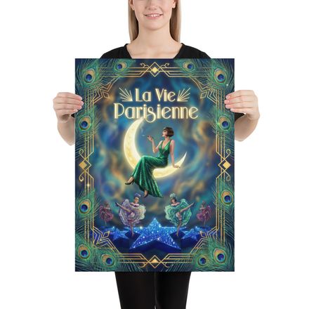 La Vie Parisienne: The Moonlit Muse