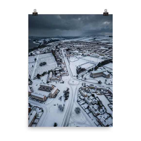 Creggan Under a Winter Sky