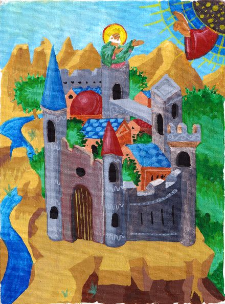 &quot;The City of David&quot; Painting