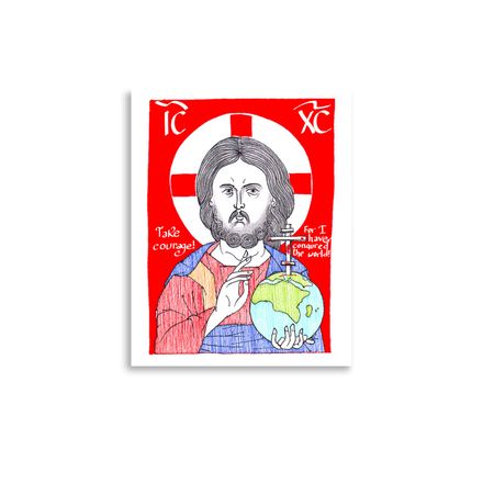 &quot;Take Courage! I Have Conquered the World&quot; 11″×14″ Poster