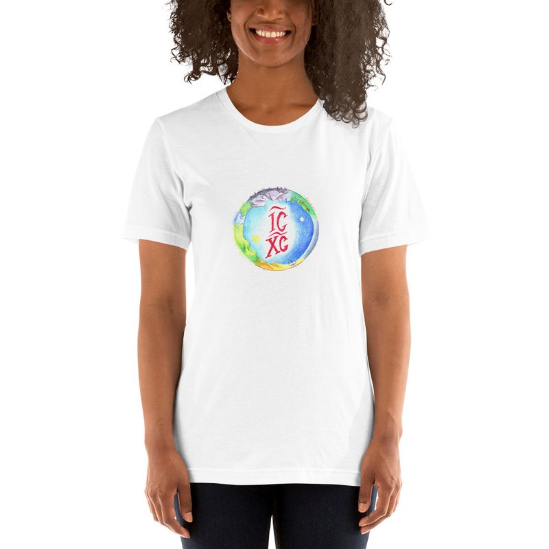 IC XC Unisex White T-Shirt