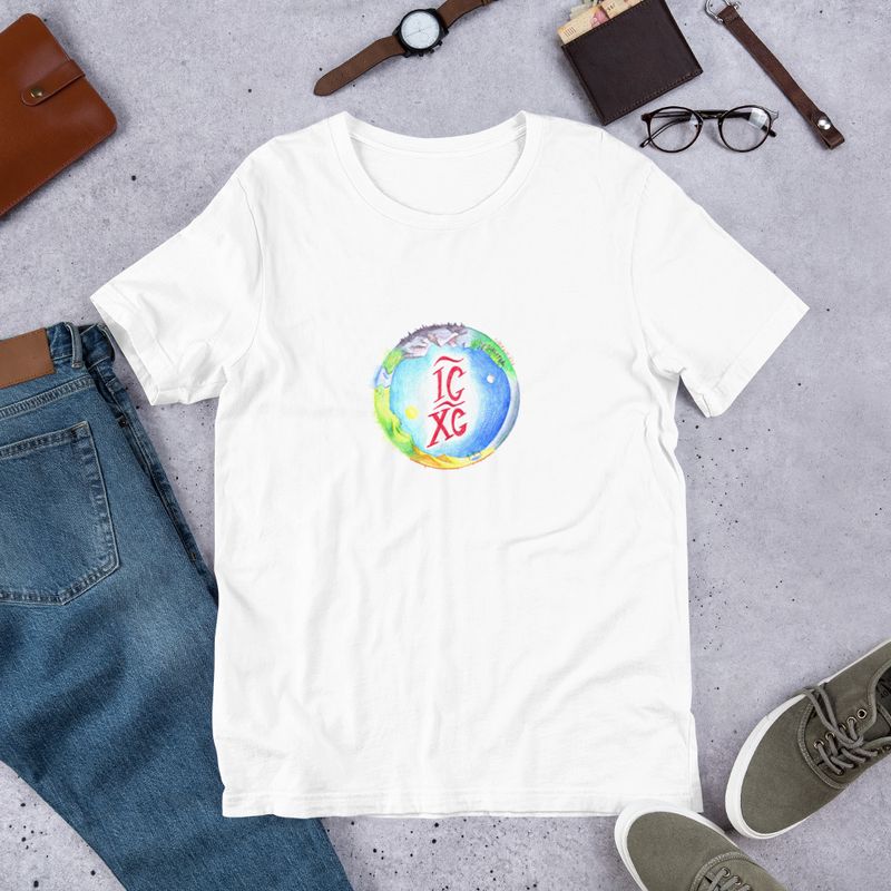 IC XC Unisex White T-Shirt