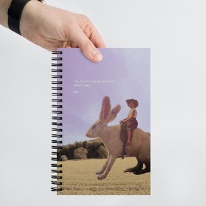 Spiral Dotted Notebook – Down The Rabbit Hole
