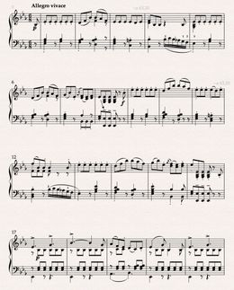 Mozart. Rondo from Horn Concerto No 4
