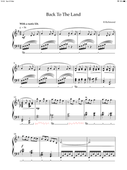 Scenes of Contemplation (for solo piano)