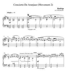 Rodrigo Concierto De Aranjuez Mvt 2