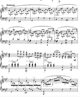 Rachmaninov Piano Concerto No 1, arrangement of 1st movement
