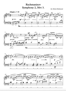 Rachmaninov Adagio Symphony No 2